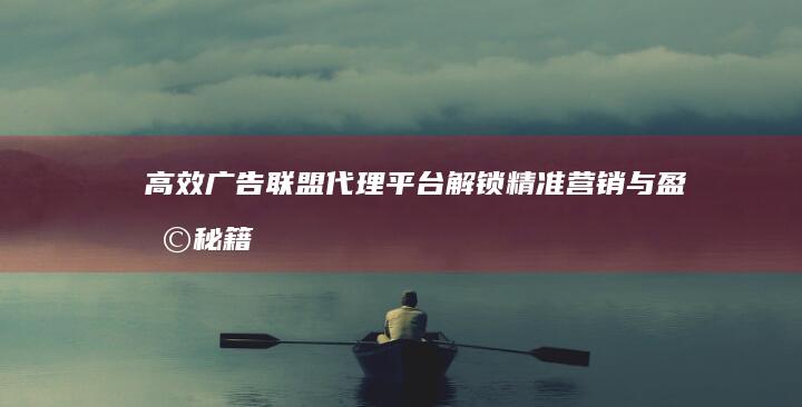 高效广告联盟代理平台：解锁精准营销与盈利秘籍